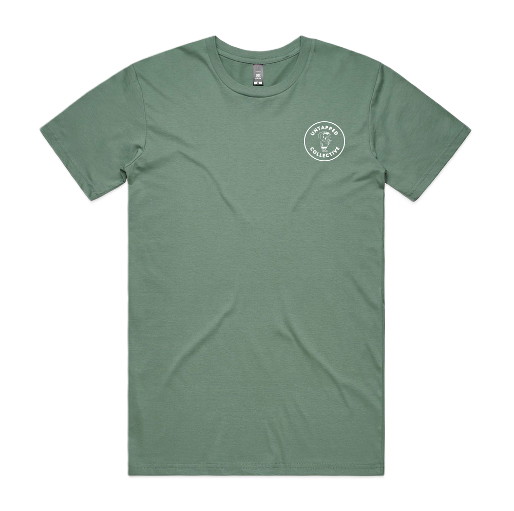 Untapped Logo Tee Sage – Untapped Collective