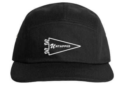 Untapped Flag 5-Panel Cap Black